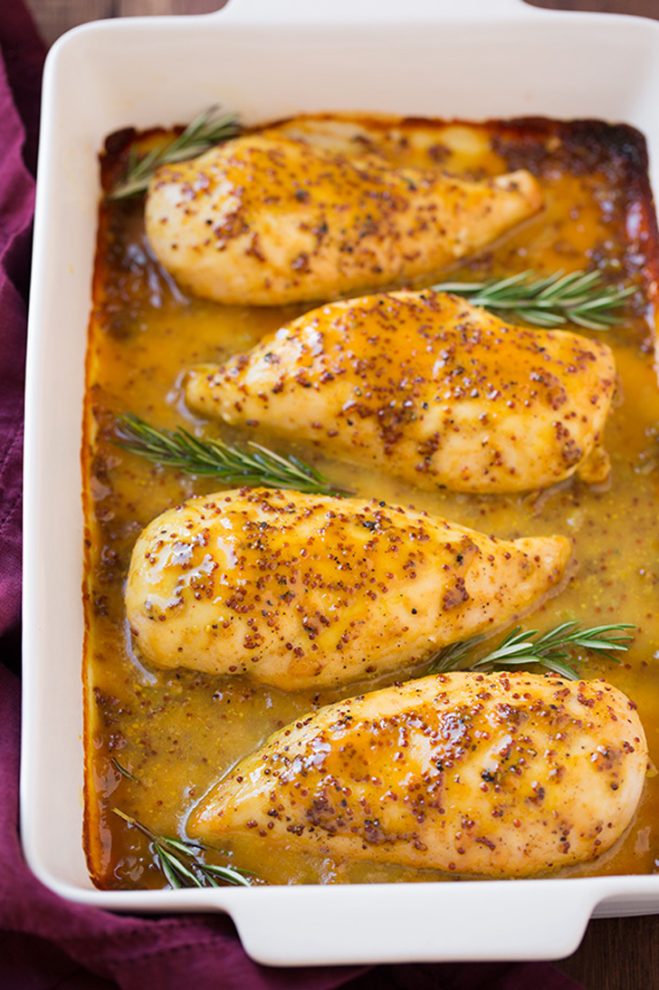 Baked HoneyMustard Chicken 28 Boneless, Skinless Chicken Breast