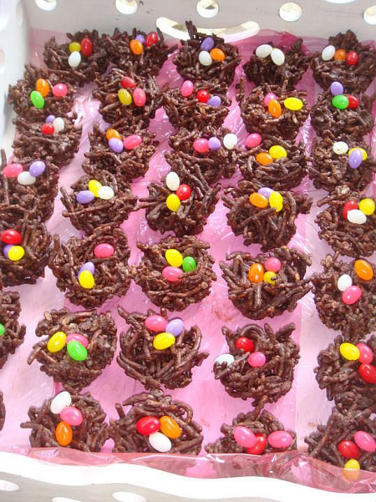 Chocolate Bird Nests 11 KidFriendly Jelly Bean Recipes For Easter