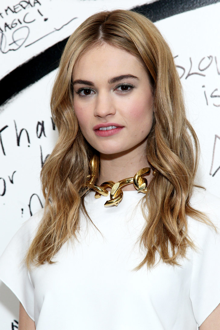 Lily James 25 Springtime Blonde Shades to Show Your Hairdresser