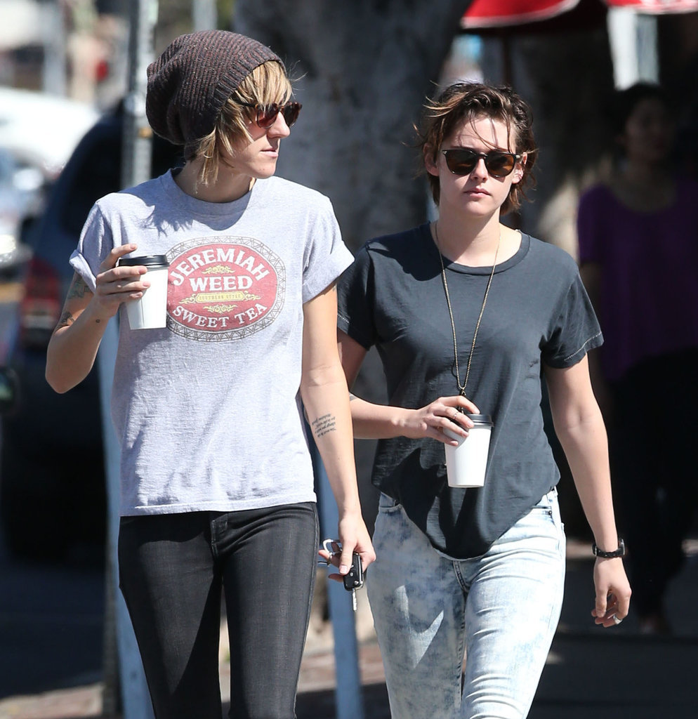 Kristen Stewart And Alicia Cargile S Coffee Date