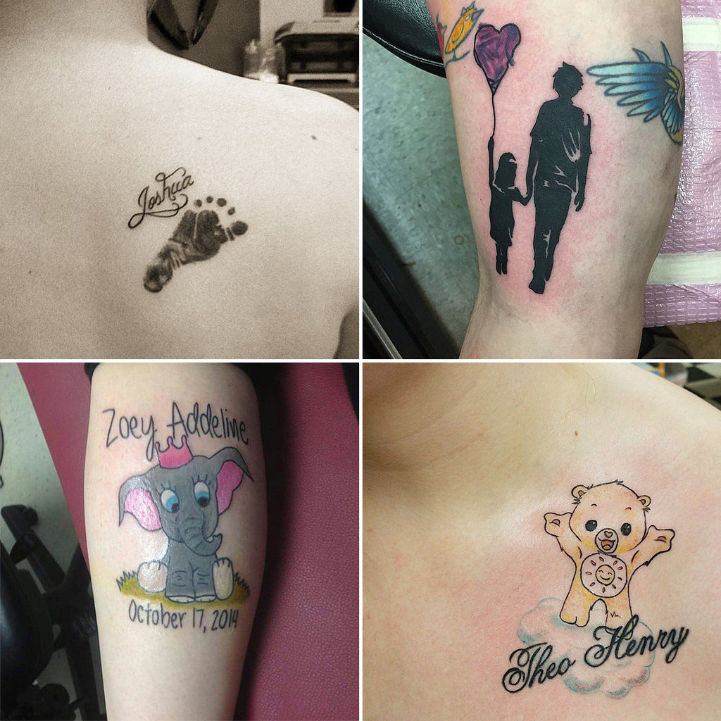 Tattoo Ideas Inspired by Kids POPSUGAR Moms