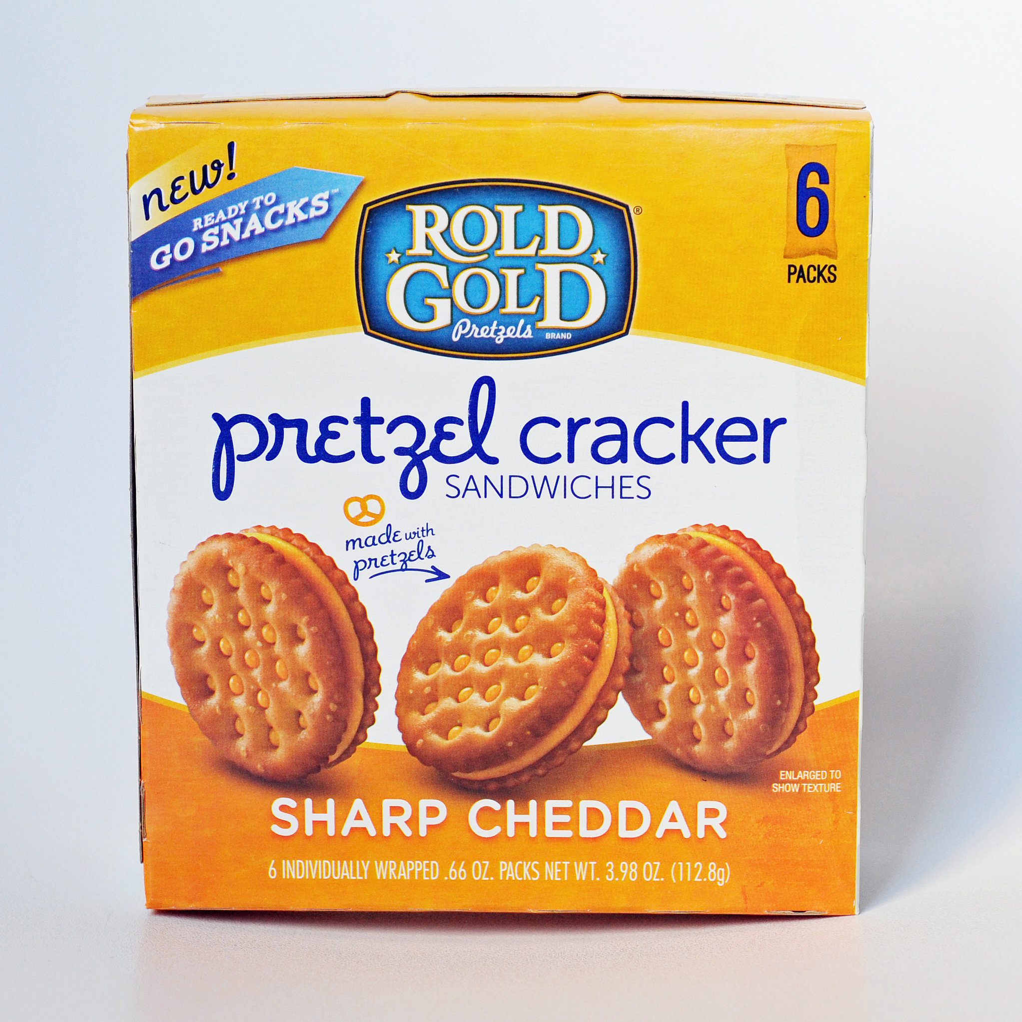 Rold Gold Sharp Cheddar Pretzel Cracker Sandwiches The Best New