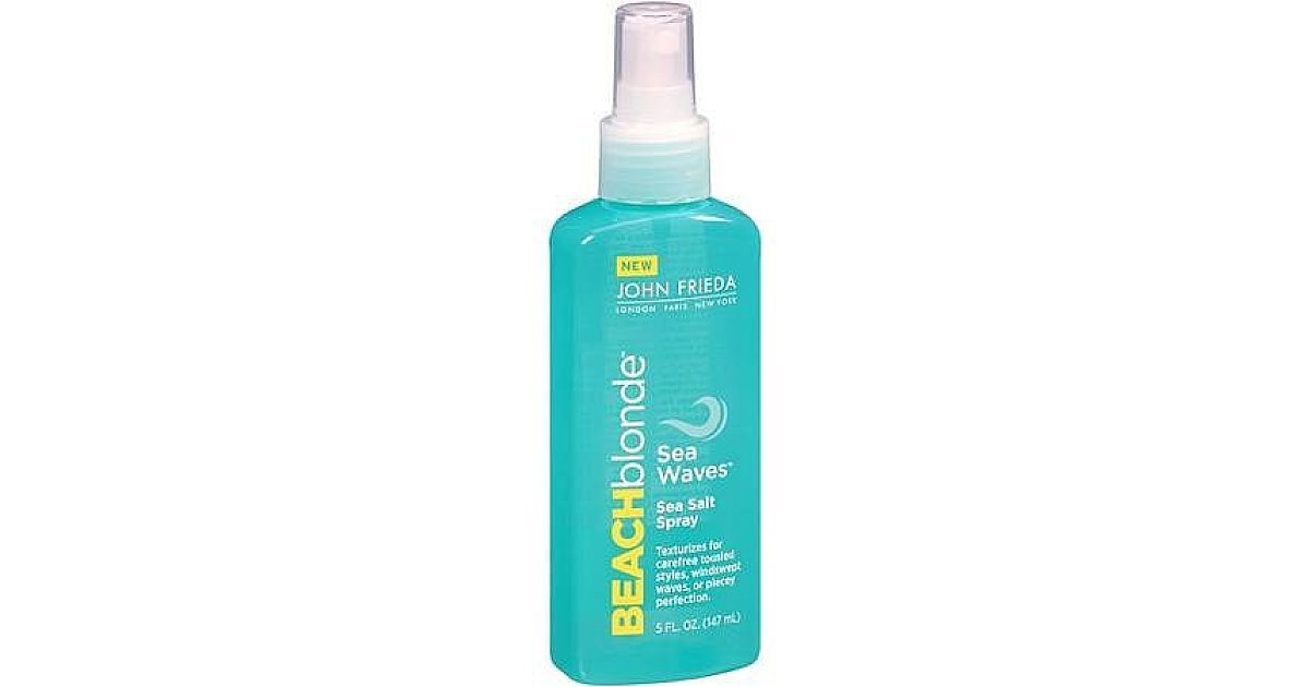 John Frieda Beach Blonde Salt Spray 50 Iconic Drugstore Favorites to