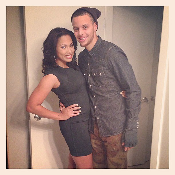 Cute Pictures Of Stephen Curry And His Wife Ayesha Popsugar Celebrity