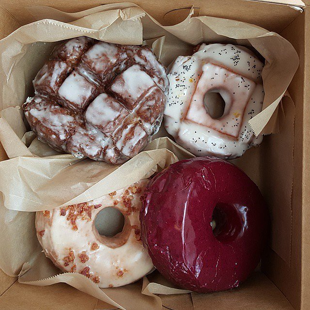 Oregon Blue Star Donuts 50 States of Doughnuts The Best Shops in