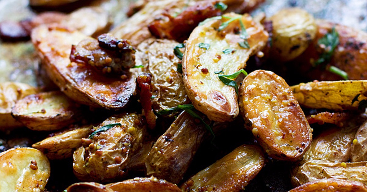 Bacon Roasted Fingerling Potatoes POPSUGAR Food