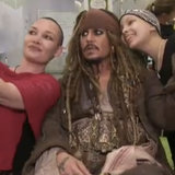 Watch Johnny Depp Bring Joy to Sick Kids as Captain Jack Sparrow