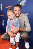 Steph Curry Brought Baby Girl