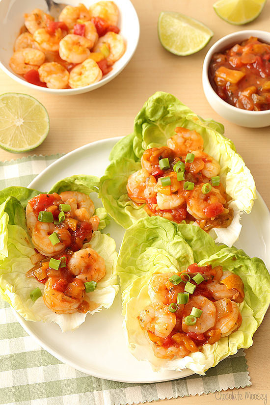 Salsa Shrimp Lettuce Wraps | 23 Lettuce Wrap Recipes, Because Sometimes ...