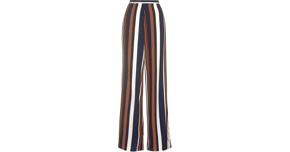 Topshop Striped wide leg trousers | If You Buy 1 Fall Piece Now, Make