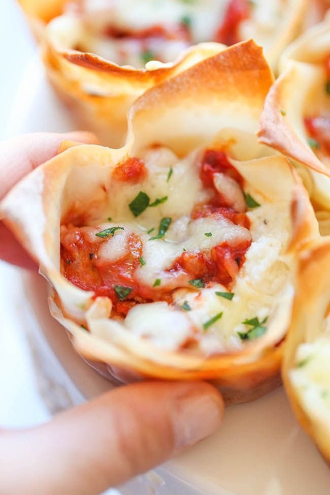 Mini Lasagna Cups | You Need These 23 Lasagna Recipes in Your Life ...