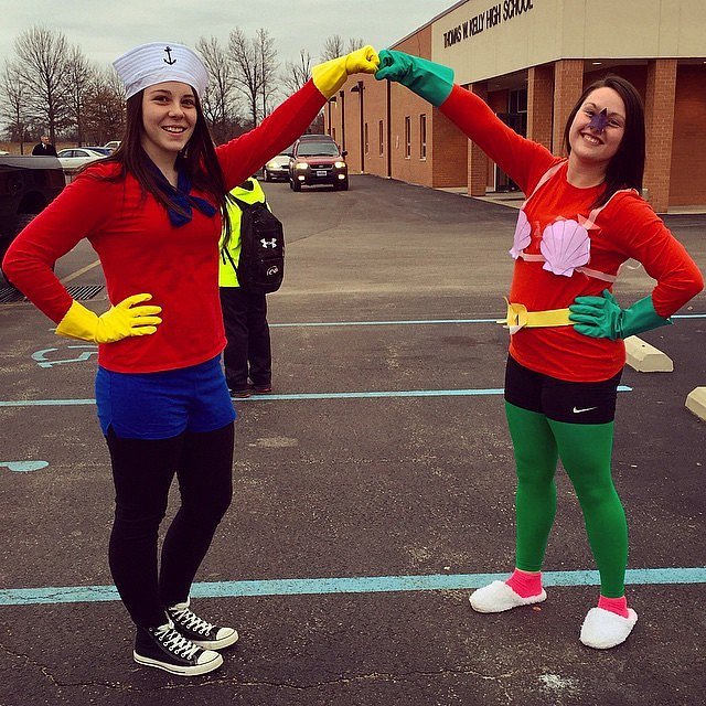 Mermaid Man and Barnacle Boy | 56 DIY Halloween Costumes ...