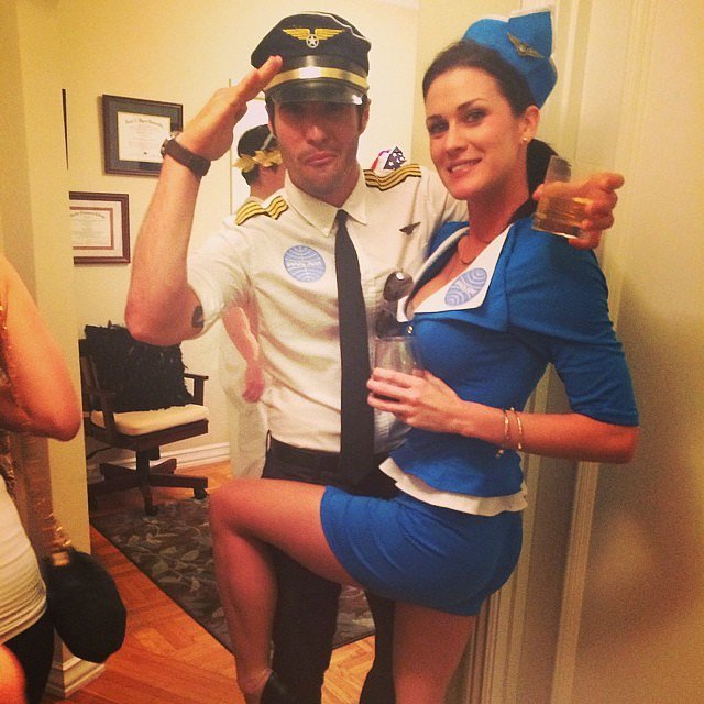 Pilot And Stewardess 60 Sexy Halloween Couples Costume Ideas Popsugar Australia Love And Sex 5387