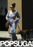 Jessica Biel Steps With First