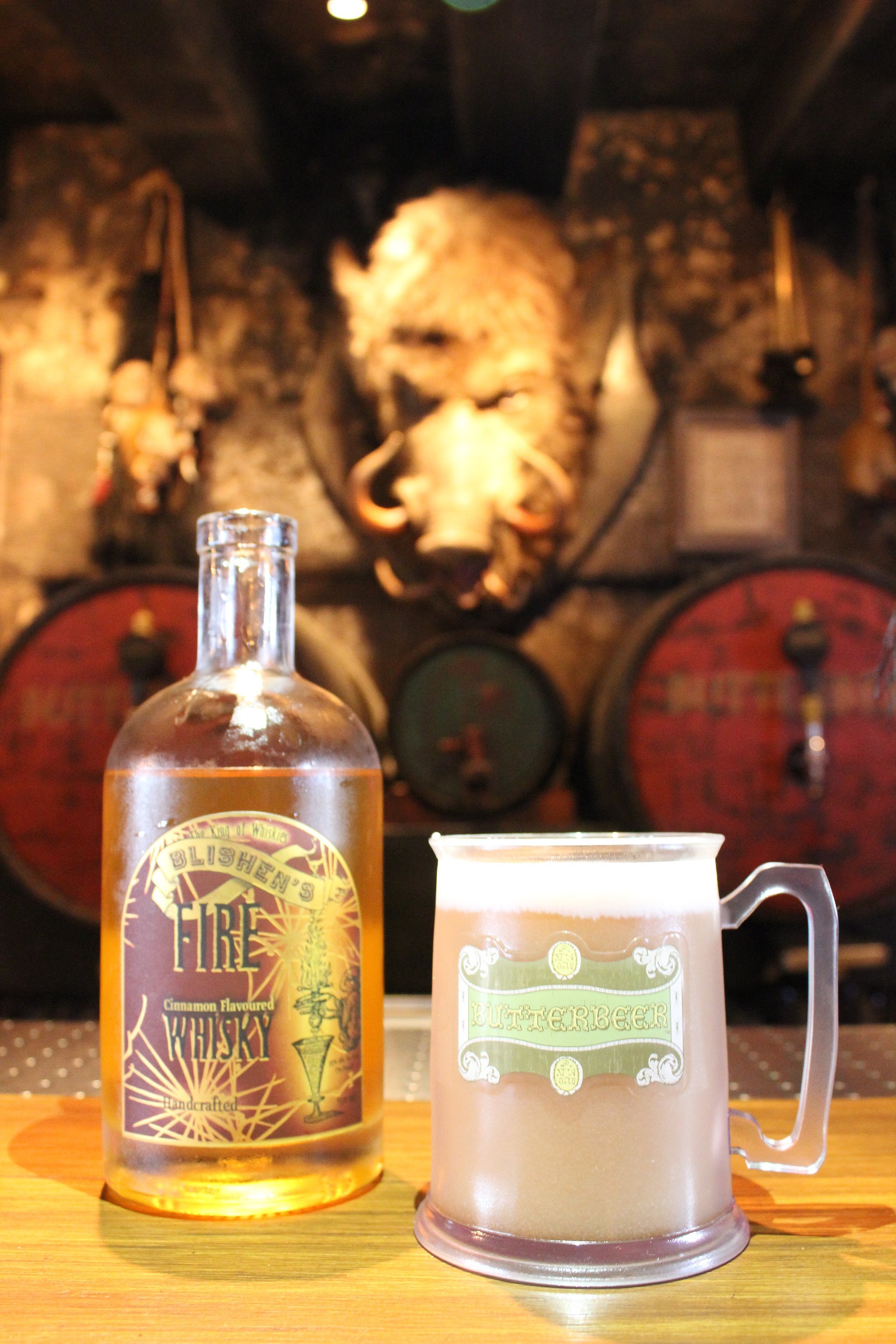 The Hog's Head has specialty drinks. 25 Wizarding World of Harry