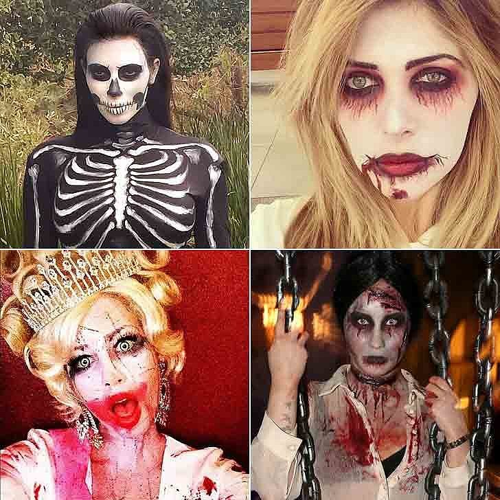 Scariest Celebrity Halloween Costumes Popsugar Celebrity