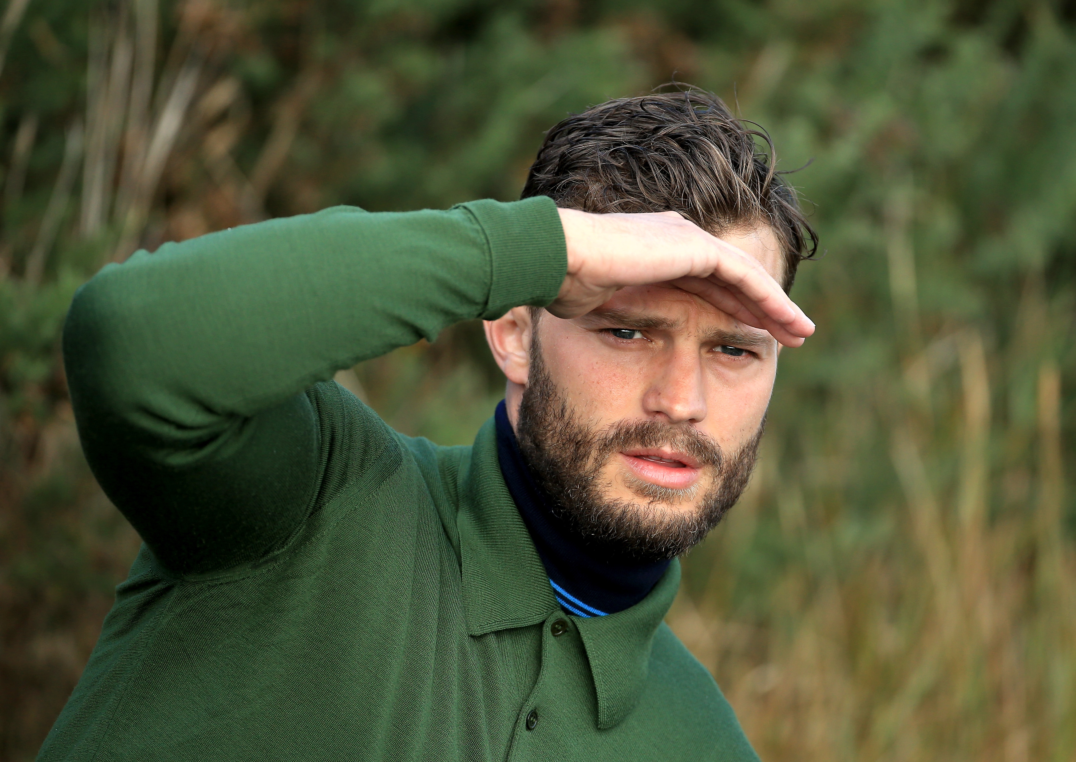 Jamie Dornan Turns His Golf Match Into a Full-On Photoshoot