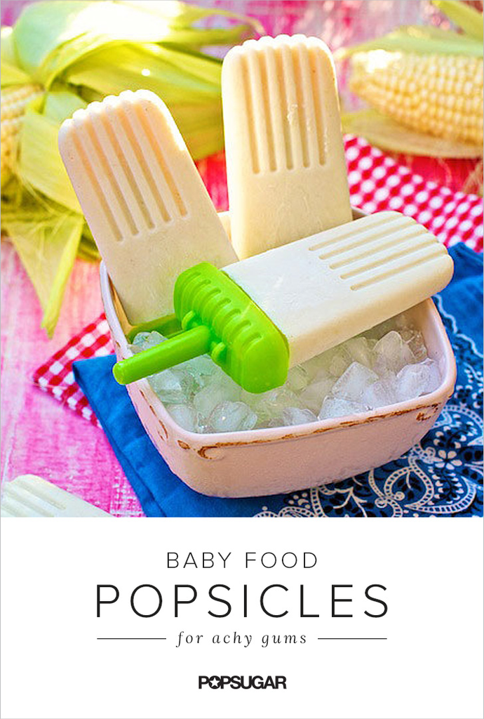 Baby Food Popsicles For Teething Babies POPSUGAR Moms