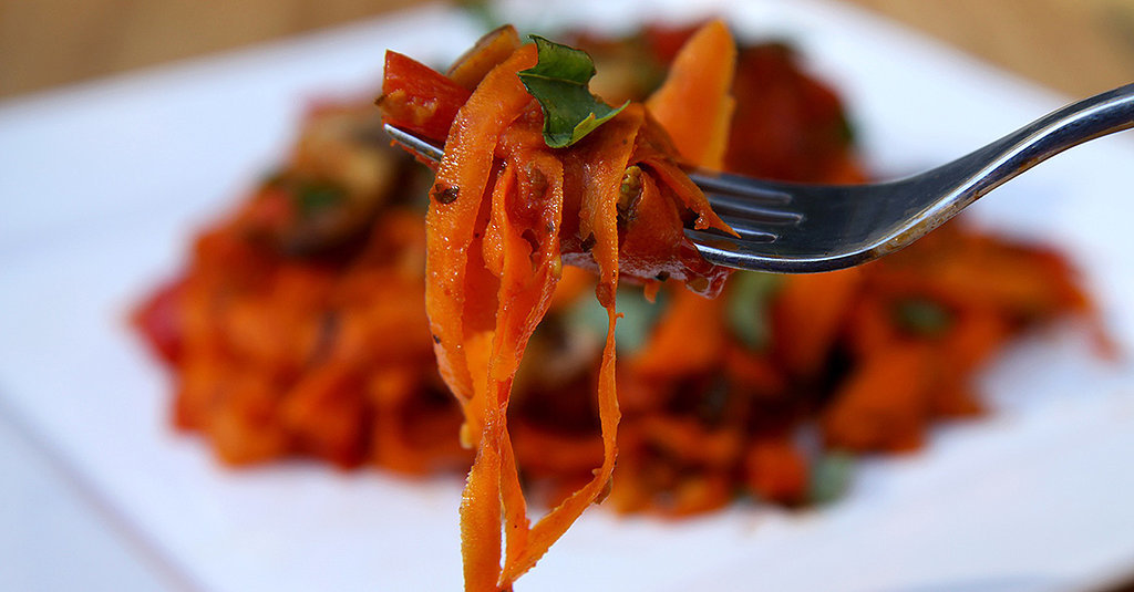 Paleo Pasta Recipe: Carrot Fettuccine | POPSUGAR Fitness UK