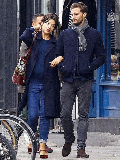 Jamie Dornan And His Wife Doing Errands In London Popsugar Celebrity 