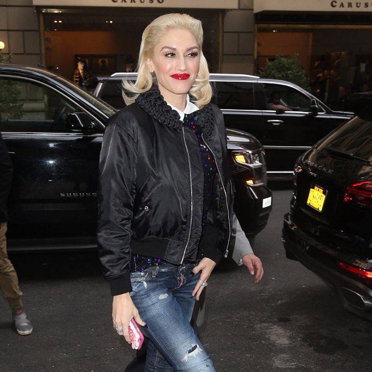 Gwen Stefani Out In Nyc October 2015 Popsugar Celebrity