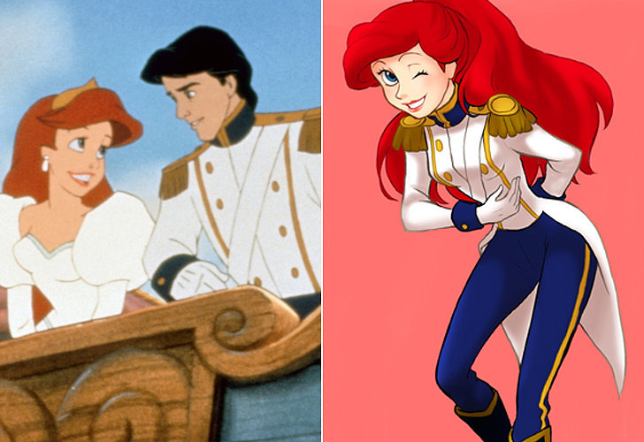 Disney Princesses Dressed As Princes Popsugar Love And Sex