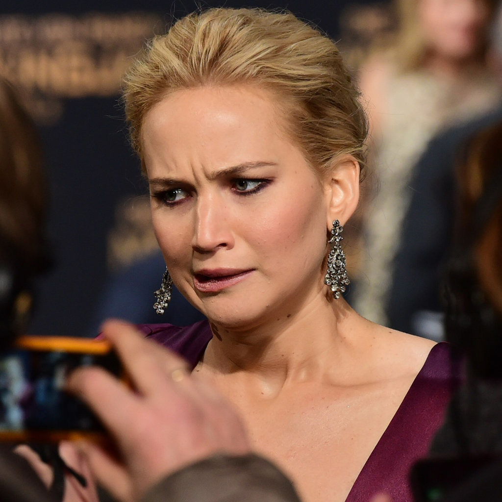 Jennifer Lawrence's Funniest Faces in 2015 POPSUGAR Celebrity