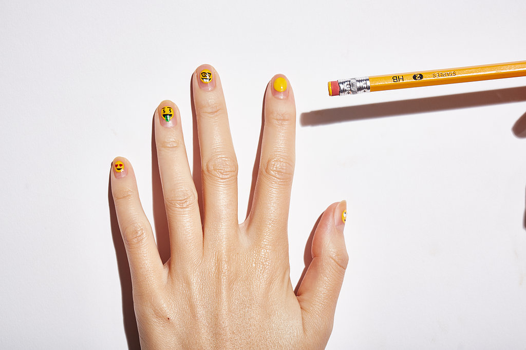 Emoji Nail Art How To | POPSUGAR Beauty Australia