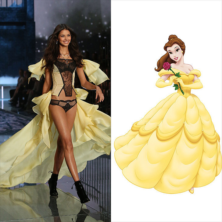 Disney Princesses Victoria S Secret Angels 2015 Popsugar