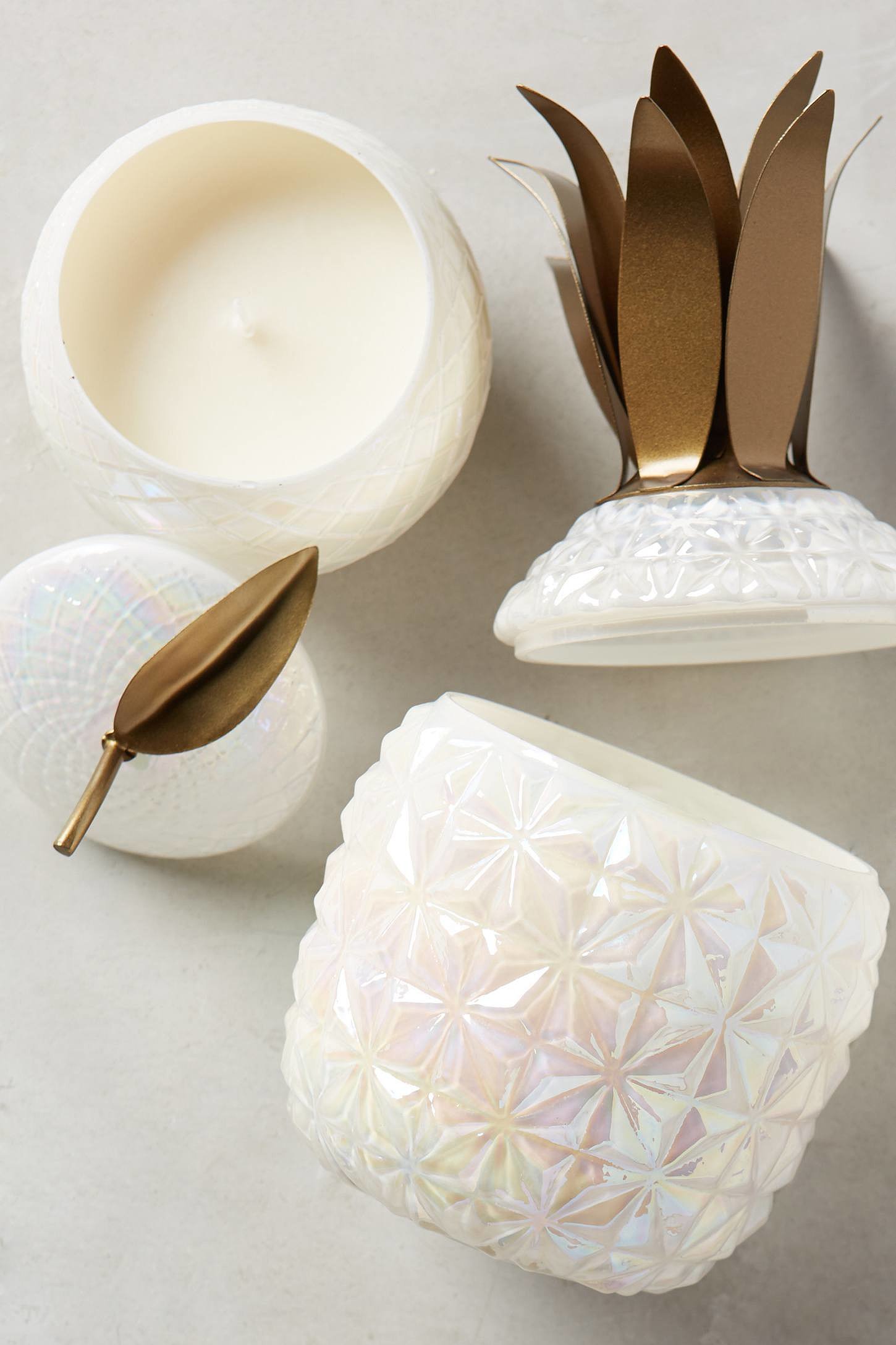 Capri Blue Winter Tropics Candle Pearl Pineapple Candles The Best