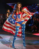 Why Taylor Hill Was More Excited to Walk the VS Runway Wearing a Flag Than Her Wings