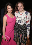 Lea Michele and Lena Dunham