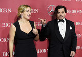 Johnny Depp and Kate Winslet Have an Incredibly Charming Red Carpet Reunion
