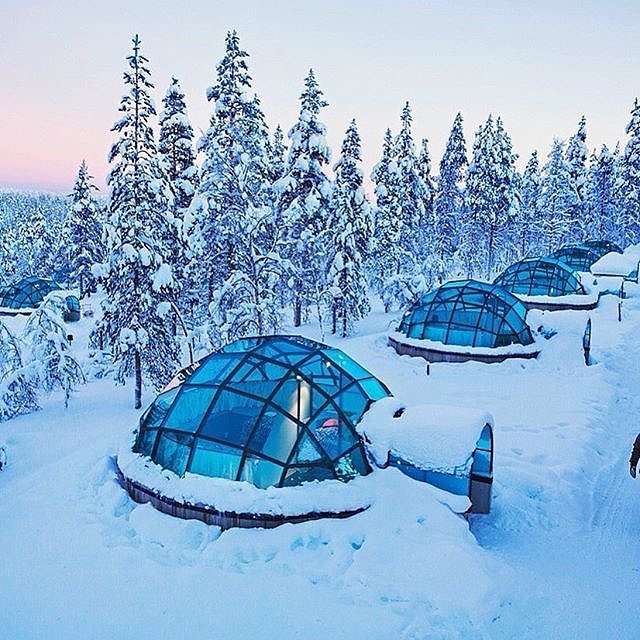 Stay In An Glass Igloo At The Kakslauttanen Arctic Resort In Finland 50 Experiences Around The