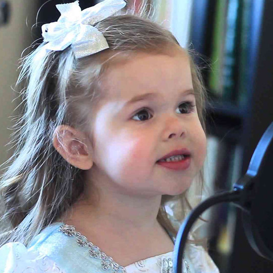 3 Year Old Girl Singing Song From The Little Mermaid
