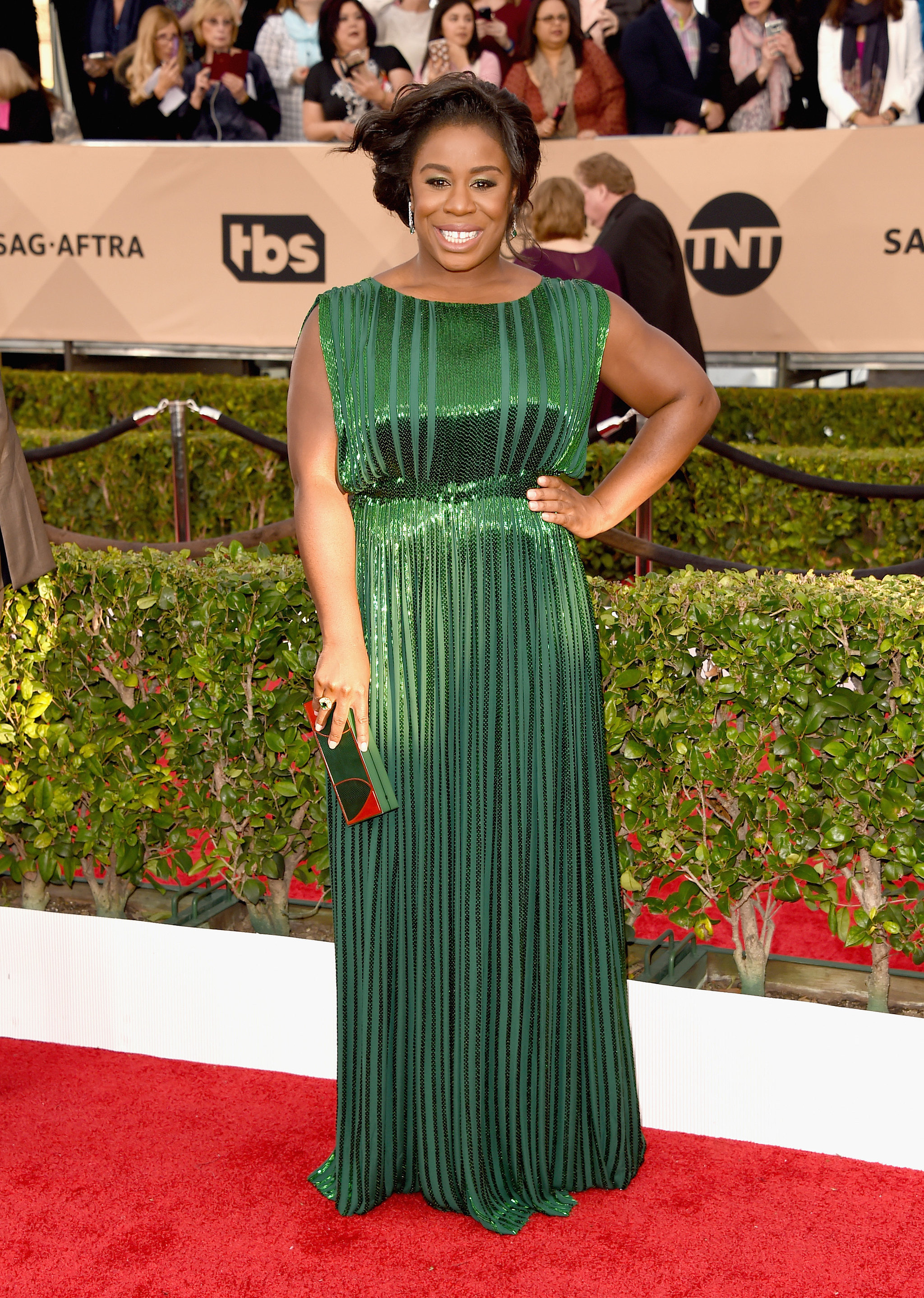 Uzo Aduba | All the Sexy, Stunning SAG Looks You Don’t Want to Miss