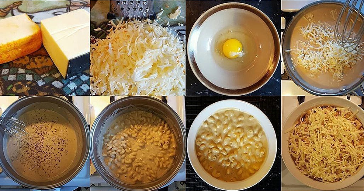 This StepbyStep Photo of Alton Brown's Mac 'n' Cheese Will Make You