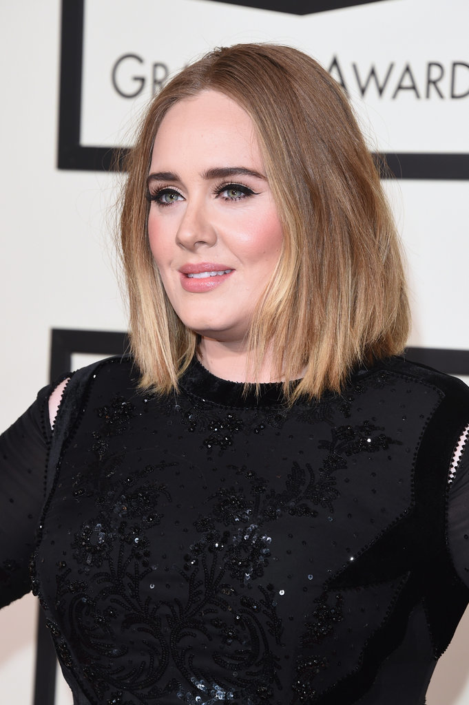 Adele Hair And Makeup At The 2016 Grammy Awards Popsugar Beauty
