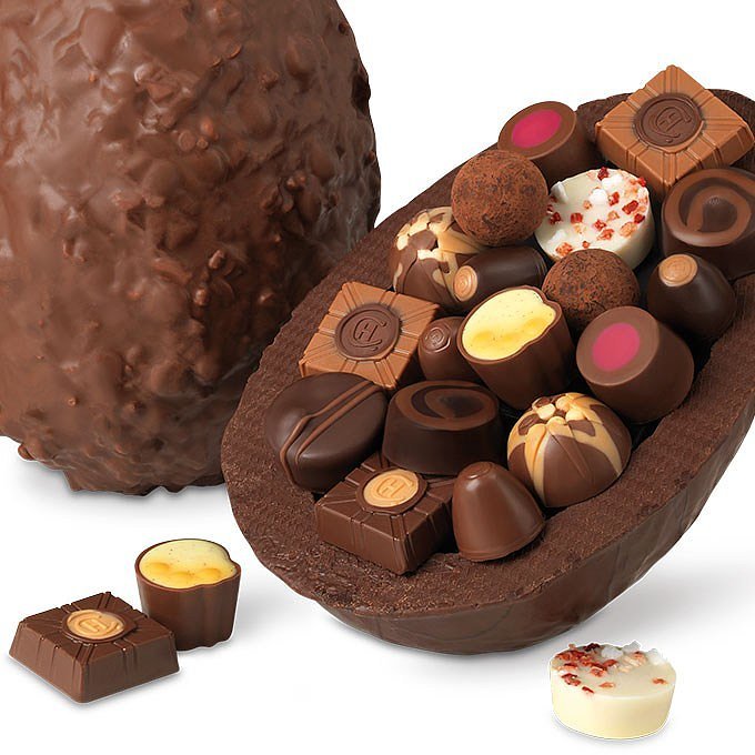 Chocolate Ostrich Egg From Hotel Chocolat POPSUGAR Food