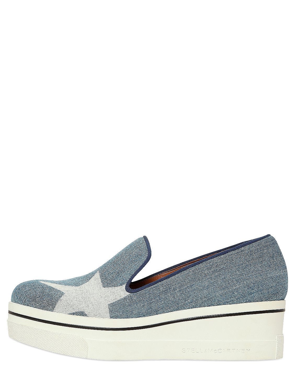 stella mccartney wedge sneakers