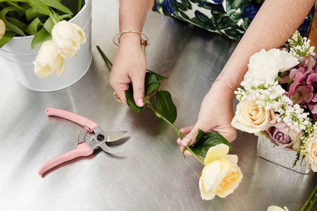 How to Arrange Flowers in a Vase POPSUGAR Home