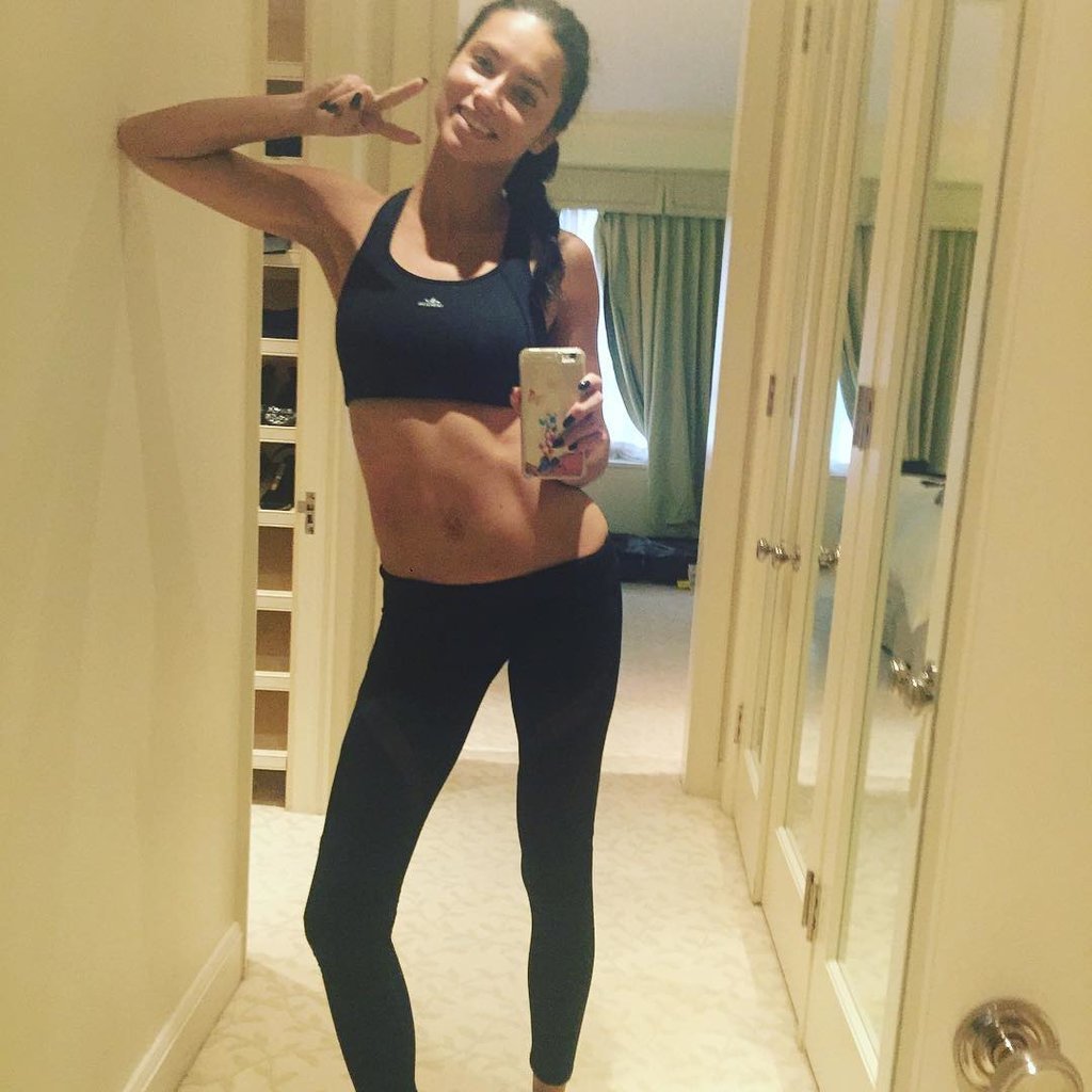 Adriana Lima Fitness Instagram Photos Popsugar Latina