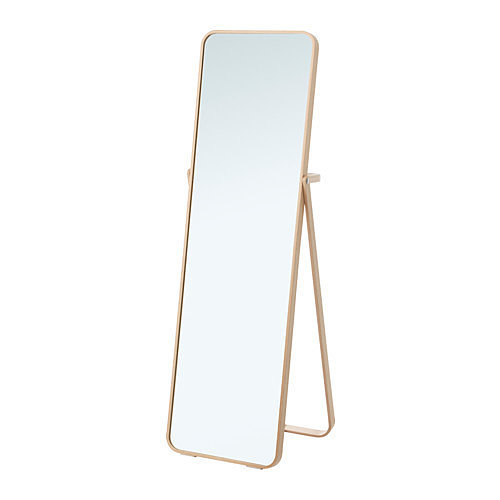 Ikornnes Floor Mirror (129) Ikea Bedroom Ideas That Won't Break the Bank POPSUGAR Home