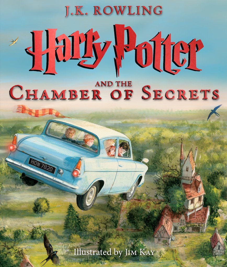 Harry Potter And The Chamber Of Secrets Illustrated Cover Popsugar Entertainment