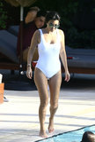 Kourtney Kardashian Basically Glowing While