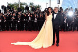 George Clooney Hits Carpet With