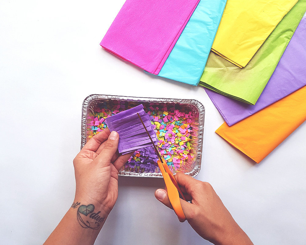 diy confetti business cards popsugar australia smart living