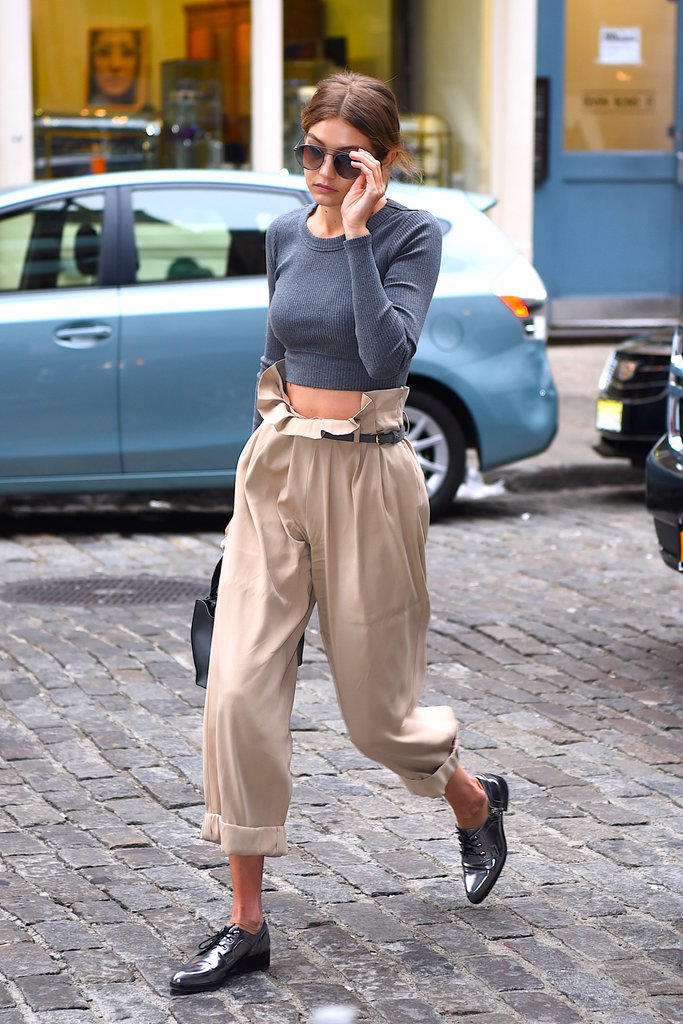 Let Gigi Hadid Convince You to Give This Ultracomfortable Pants Style a Try