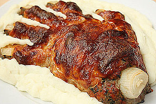 Not Martha's Hand-Shaped Meatloaf for Halloween Not Martha's Hand-Shaped Meatloaf for Halloween