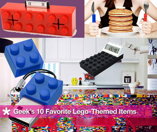 GeekSugar's 10 Favorite Lego-Themed Items GeekSugar's 10 Favorite Lego-Themed Items